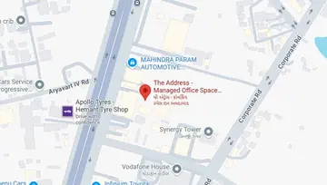 Location of The Address Westgate Co-Working space in Makarba, Ahmedabad - Image 289148